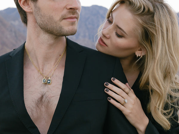 JED ELLIOTT & VIRGINIA GARDNER LOCKET COLLECTION - TheCrystalBoutique™
