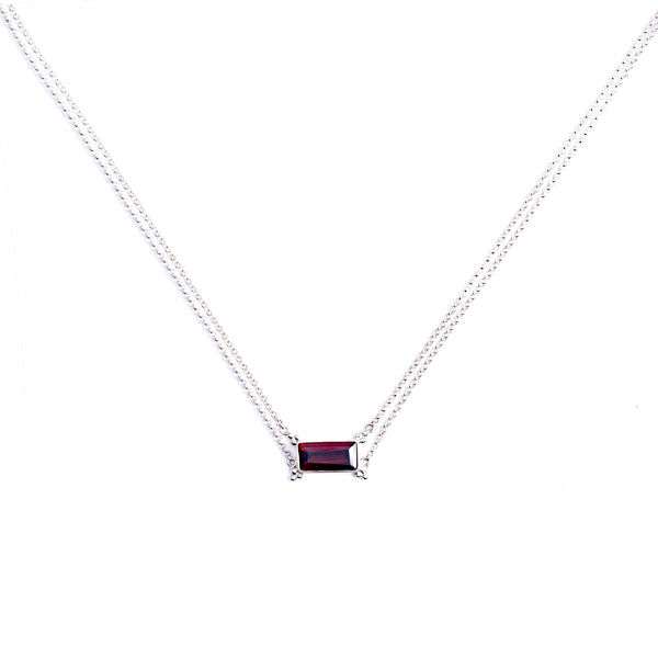 The Redding Choker in Garnet - TheCrystalBoutique™