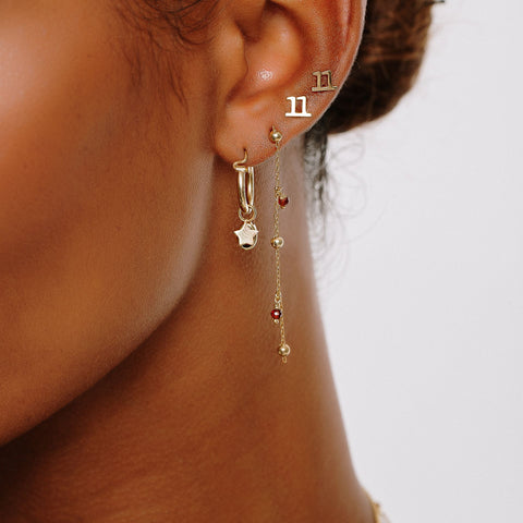 Healing Crystal Earring Stack