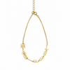Manifestation bracelet in gold and silver — The Crystal Boutique