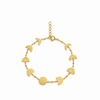 Luna moon phase bracelet in gold and silver — The Crystal Boutique