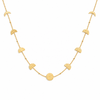 Luna moon phase choker necklace in gold and silver — The Crystal Boutique