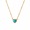 Turquoise Heart Necklace - TheCrystalBoutique™