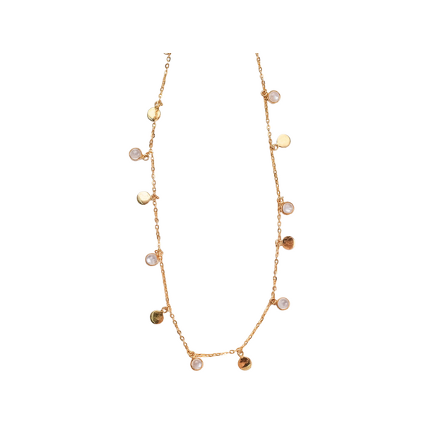 The Moonstone Choker - Gold - TheCrystalBoutique™